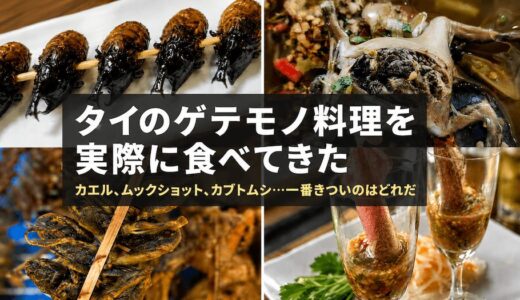 タイのゲテモノ料理アイキャッチ画像