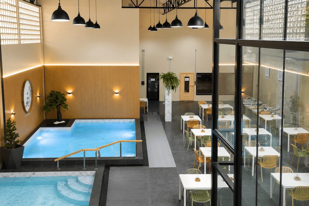 Onsen Factory Onsen&Sauna Sukhumvit 103のサウナ施設