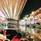 アンパワー水上マーケットの蛍鑑賞クルーズ1