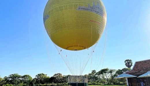 バルーンに乗って上空からアンコールワットを見よう！送迎付き30USドルの気球ツアー参加レポート。