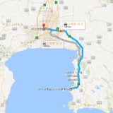 バンコクからパタヤの行き方地図 アイキャッチ画像