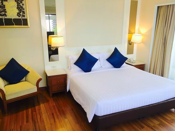 センター ポイント シーロム リバー ビュー ホテル (Centre Point Silom River View Hotel.)のベッドルーム１