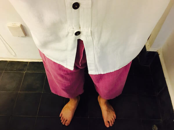 カンボジア伝統衣装風のパジャマ
