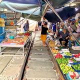 メークロン市場の様子