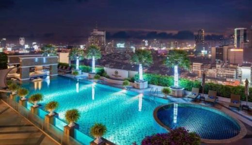 バンコクの「ザバークレイホテル」は1泊1万円以下で豪華施設を楽しめる！可愛い女性向けホテル。